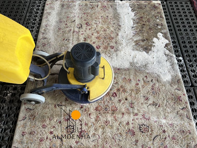غسيل سجاد الفجيرة باستخدام ماكينة تنظيف سجاد احترافية