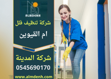 صورة لفريق عمل محترف يقوم بتنظيف فيلا باستخدام معدات حديثة في ام القيوين – شركة تنظيف فلل في ام القيوين