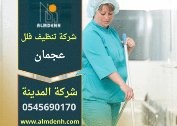 عامل نظافة يستخدم معدات حديثة لتنظيف فيلا فاخرة في عجمان