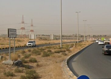 صورة توضح معالم منطقة الرحمانية السكنية مع طبيعتها العمرانية الهادئة