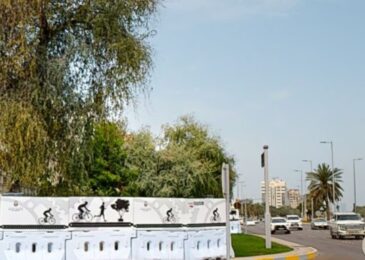 صورة توضح أجواء ومعالم حي العريق مع تفاصيله المميزة