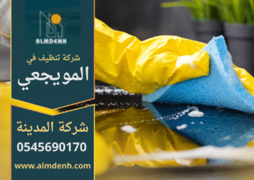 عمال محترفون يستخدمون معدات حديثة لإنجاز مهام تنظيف احترافية داخل منزل في المويجعي