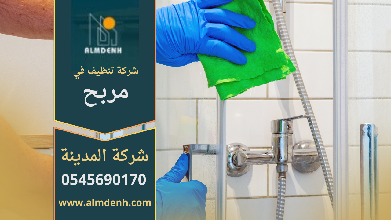 فريق شركة تنظيف في مربح يستخدم معدات حديثة لتقديم خدمات تنظيف المنازل والفلل باحترافية.