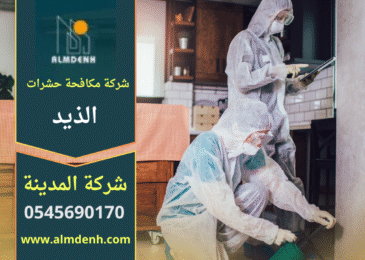 خدمة احترافية تقدمها شركة مكافحة حشرات في الذيد أثناء تنفيذ عمليات إبادة الحشرات داخل المنازل باستخدام أدوات حديثة.