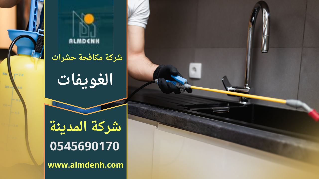 خدمة فعالة للقضاء على الحشرات في منازل الغويفات بواسطة فريق متخصص