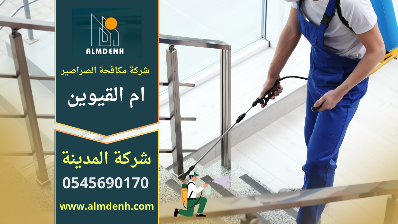 صورة توضح فريق محترف من شركة مكافحة الصراصير في ام القيوين يستخدم معدات حديثة للقضاء على الصراصير داخل المطبخ.