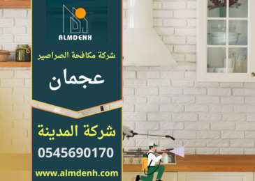 صورة توضح فريق عمل محترف من شركة مكافحة الصراصير في عجمان يستخدم معدات حديثة للقضاء على الصراصير داخل المنازل.