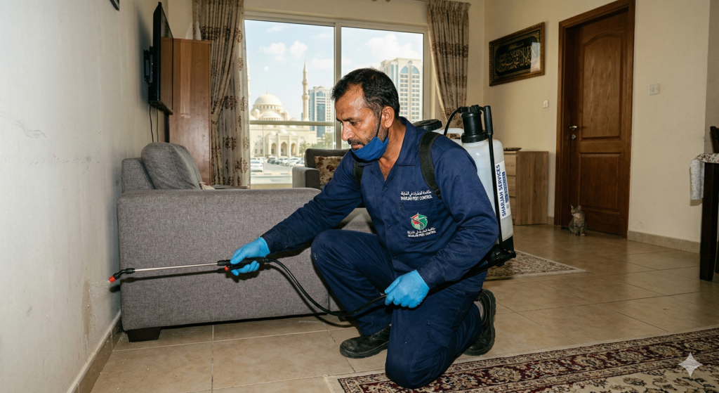 شركة مكافحة حشرات في الشارقة