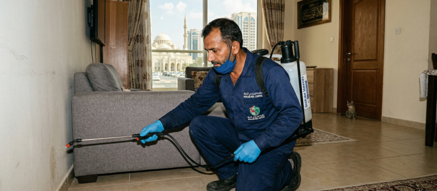 شركة مكافحة حشرات في الشارقة