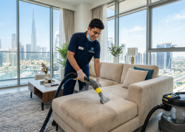 شركات تنظيف الكنب في دبي تقدم خدمات تنظيف بالبخار داخل المنزل