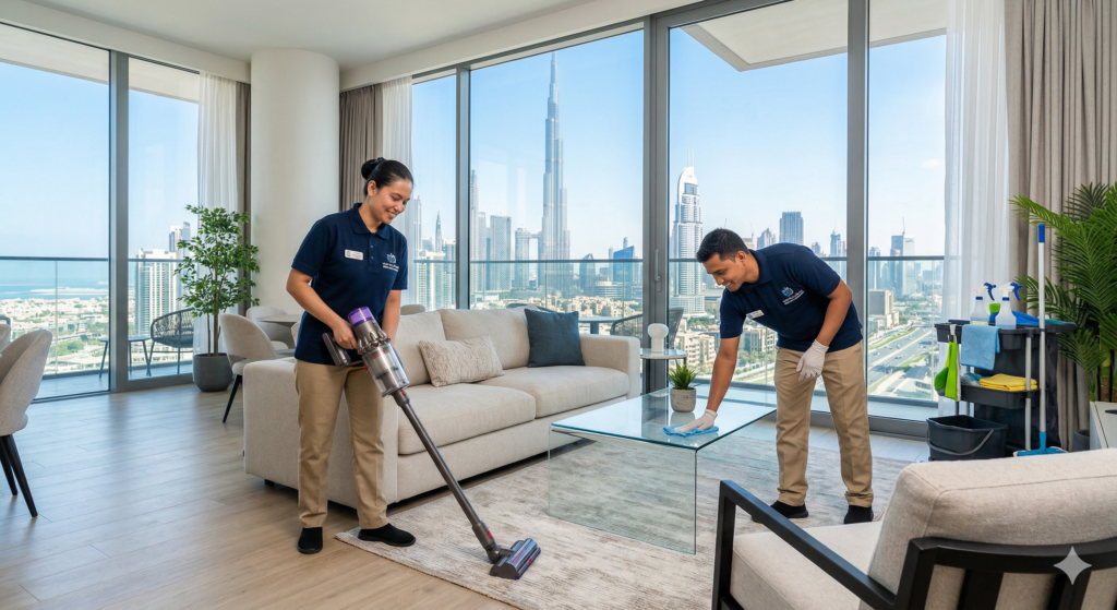 تنظيف المنازل في دبي