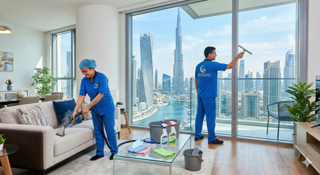 مناطق خدمة التنظيف في دبي
